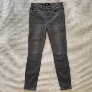 Paige - Hoxton Ultra Skinny Jeans, Gray, Size 29